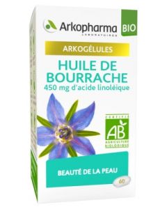 ARKOGELULES HUILE BOURRACHE BIO CAPSULE  60