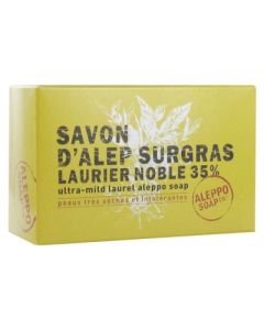 ALEPPO SOAP SAVON SURGRAS LAURIER 35% 150G