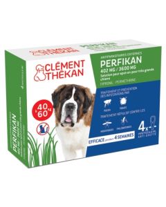CLEMENT THEKAN PERFIKAN SPOT ON CHIEN 40/60KG X4