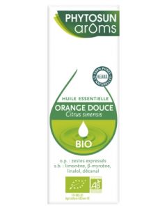 PHYTOSUN AROMS HE BIO ORANGE DOUCE 10ML