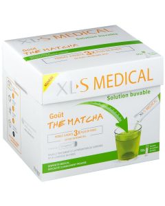 XLS MEDICAL SOLUTION BUVABLE THE MATCHA SACHET 90