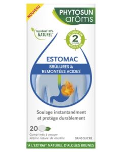 PHYTOSUN AROMS ESTOMAC SS SUCRE COMPRIME 20