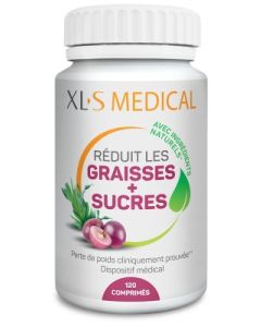 XLS MEDICAL REDUIT GRAISSE + GLUCIDE COMPRIME 120