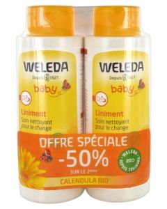 WELEDA CALENDULA BEBE LINIMENT 400ML X2