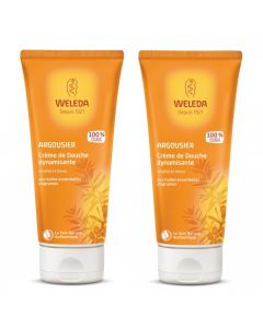 WELEDA ARGOUSIER CREME DOUCHE 200ML X2