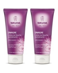 WELEDA ONAGRE CREME DOUCHE REVITALISANTE 200ML X2