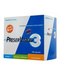 PRESERVISION 3 CAPSULE BTE 180