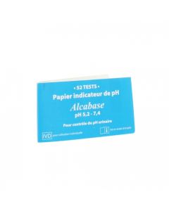 ALCABASE PAPIER INDICATEUR PH CARNET 60