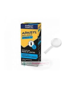 APAISYL XPRESS 15 ANTIPOUX LOTION 200ML + LOUPE