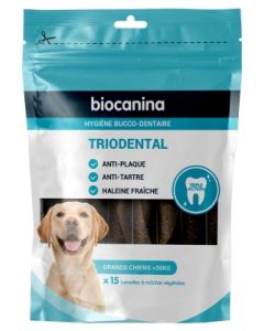 TRIODENTAL LAMELLE A MACHER GRAND CHIEN +30KG 15