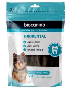 TRIODENTAL LAMELLE A MACHER PETIT CHIEN  5/10KG 15