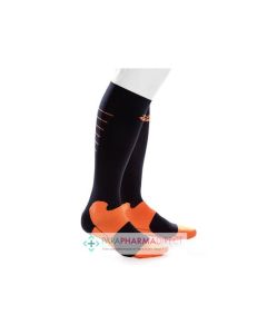 ORLIMAN SPORT CHAUSSETTE COMPRESSION NOIRE T1