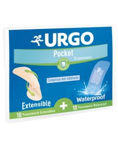 URGO EXTENSIBLE PANSEMENT POCKET 20