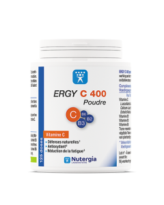 Nutergia ERGY C 400 poudre 125g - Vitamine C