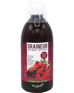 DRAINEUR GRENADE FRUITS ROUGES