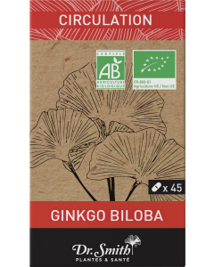 DRSMITH GINKGO BILOBA BIO 45 GEL