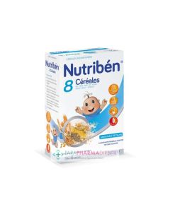 NUTRIBEN 8 CEREALES CEREALE INSTANTANEE 2AGE 300G