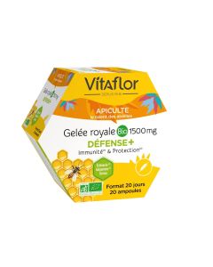 VITAFLOR BIO GELEE ROYALE 1500MG DEFENSE+ AMP 20