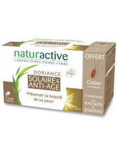 DORIANCE SOLAIRE ANTIAGE CAPSULE 30 X2 + COLLIER