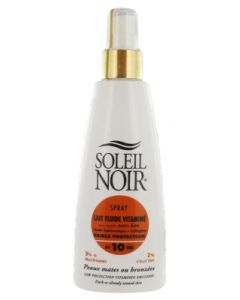 SOLEIL NOIR LAIT FLUIDE VITAMINE IP 10 SPRAY 150ML