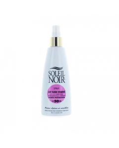 SOLEIL NOIR LAIT FLUIDE VITAMINE IP 50 SPRAY 150ML