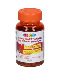 PEDIAKID GOMMES MULTIVITAMINES ENFANT OURSON 60