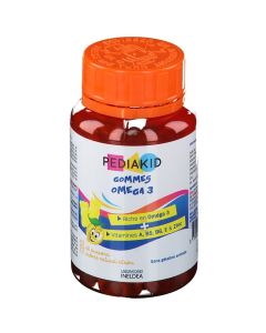 PEDIAKID GOMMES OMEGA 3 OURSON CITRON 60