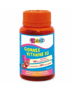 PEDIAKID GOMMES VITAMINE C OURSON FRAISE 60