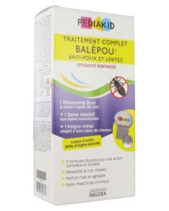 PEDIAKID BALEPOU SOLUTION 100ML + SHAMP 200ML +PEI