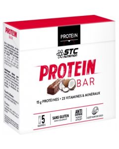 STC NUTRITION PROTEIN BAR BARRE COCONUT 45G X5