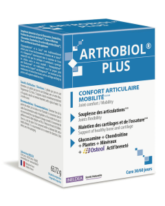 Artrobiol® Plus Confort articulaire & Mobilité - Etui de 120 gélules végétales sous blister