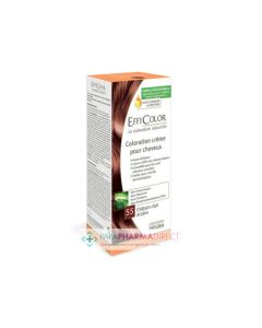 EFFICOLOR COLORATION CREME 55 CHATAIN CLAIR ACAJOU