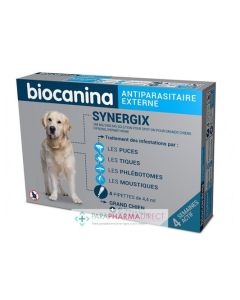 BIOCANINA SYNERGIX SPOT ON GRAND CHIEN X4