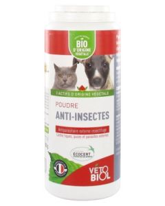 VETOBIOL POUDRE ANTIINSECTES BIO 100G