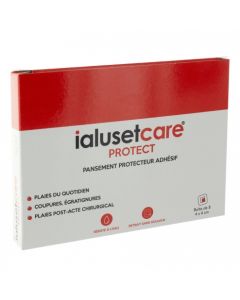 IALUSET CARE PROTECT PANSEMENT 4CM X 4CM 5