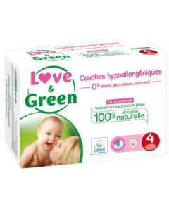 LOVE GREEN COUCHE ECOLOGIQUE T4 X46