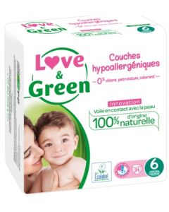 LOVE GREEN COUCHE ECOLOGIQUE T6 X34