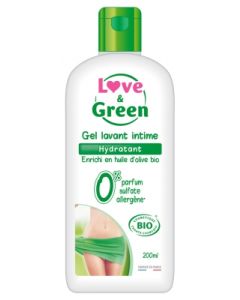 LOVE GREEN GEL LAVANT INTIME HYDRATANT BIO 200ML