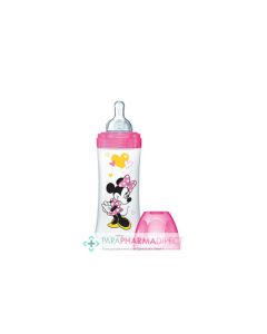 DODIE INITIATION+ BIBERON FUSHIA MINNIE +6M 330ML