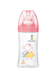 DODIE INITIATION+ BIBERON PEPPA PIG  0/6M 270ML