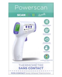 POWERSCAN THERMOMETRE SS CONTACT LAVANDE