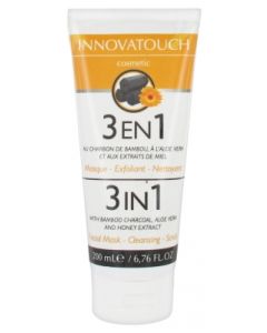 INNOVATOUCH COSMETIC 3EN1 MASQUE EXFOL NETT 200ML