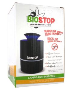 BIOSTOP ANTIMOUSTIQUE LAMPE ANTIINSECTES SD-1155