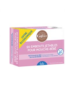 GIFRER EMBOUT PR MOUCHE BEBE ASPIRATION 20