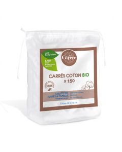 GIFRER CARRE COTON BIO SACHET 150