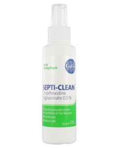 GIFRER SEPTICLEAN SPRAY ANTISEPTIQUE 100ML