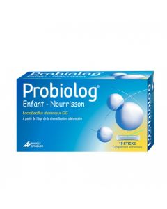 PROBIOLOG ENFANT NOURRISSON POUDRE STICK 10