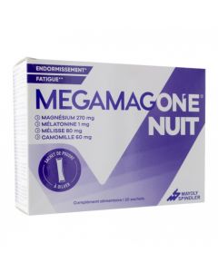 MEGAMAG ONE NUIT POUDRE SACHET 30