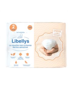 LIBELLYS COUCHE BEBE NON IRRITANTE T2 3/6KG 30