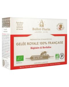 BALLOT FLURIN GELEE ROYALE BIO AMPOULE 10ML 10